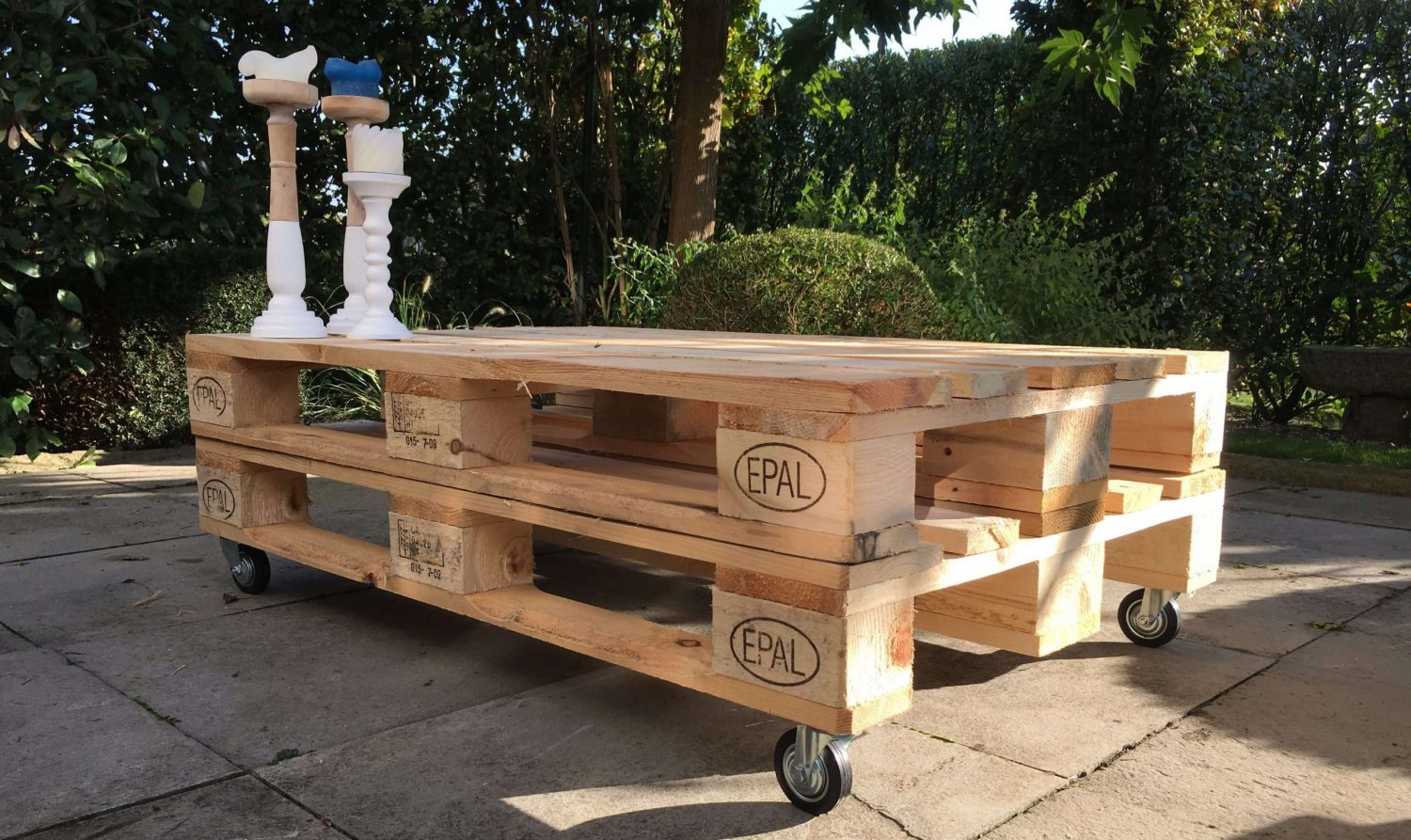 Fonkelnieuw Stijlvolle pallet tafel kopen? | Kijk snel op Palletdeal.nl! GA-11