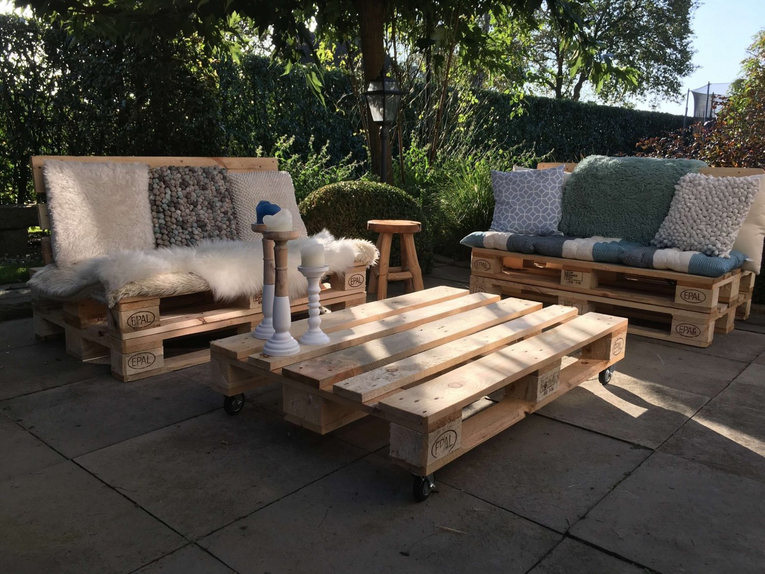 loungeset chique pallet