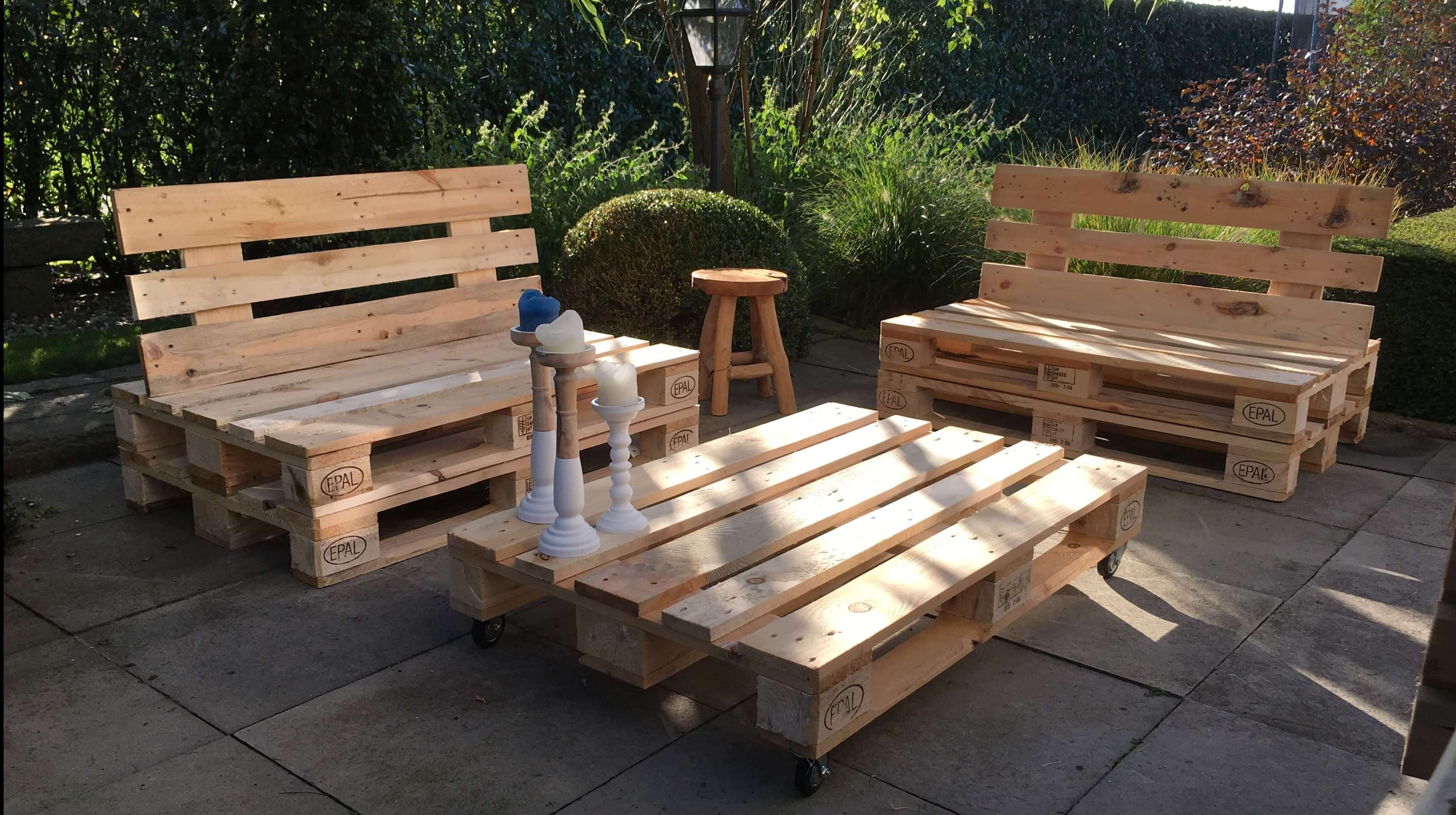 Wilt u dé pallet loungeset kopen? Kijk snel op Palletdeal.nl!