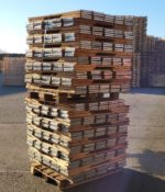 110 stuks gebruikte opzetranden 80x120 hout